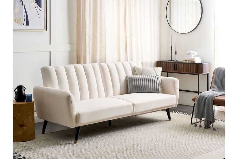 Debrina Sovesofa 3-personers - Beige - Møbler - Sofaer - Sovesofaer