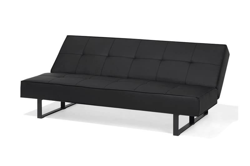 Derby sovesofa 189 cm - Sort - Møbler - Sofaer - Sovesofaer