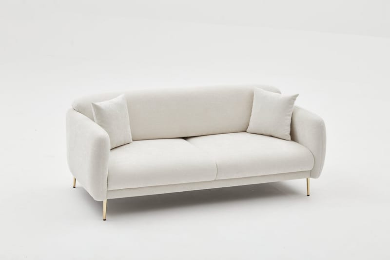 Devika Sovesofa 3-personers - Lysebeige - Møbler - Sofaer - Sovesofaer