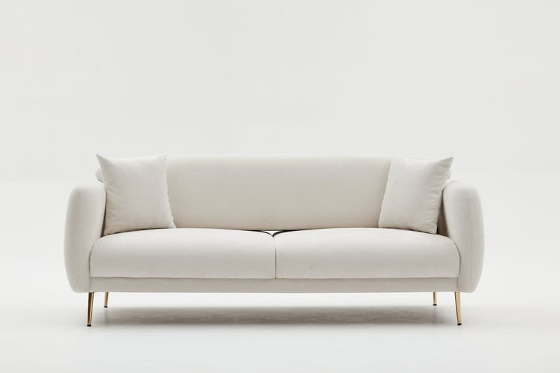 Devika Sovesofa 3-personers - Lysebeige - Møbler - Sofaer - Sovesofaer