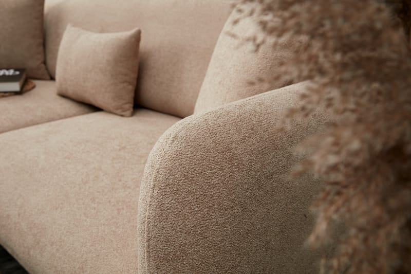 Devika Sovesofa 3-personers - Beige - Møbler - Sofaer - Sovesofaer