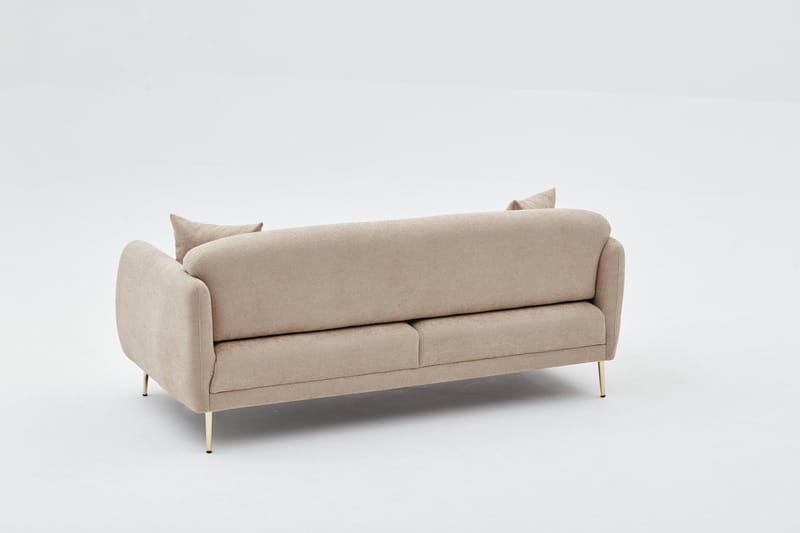 Devika Sovesofa 3-personers - Beige - Møbler - Sofaer - Sovesofaer