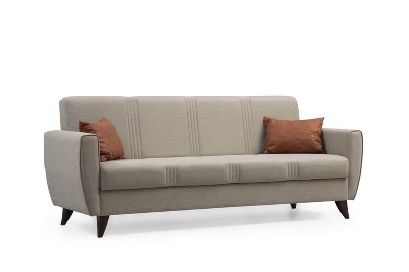 Dewan Sovesofa 3-personers - Beige - Møbler - Sofaer - Sovesofaer