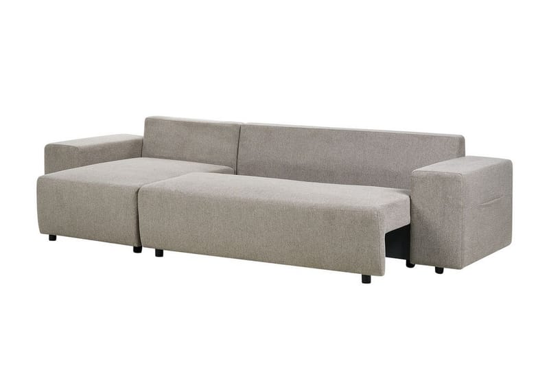 Dysis Hjørnesovesofa 3-personers - Brun/Sort - Møbler - Sofaer - Sovesofaer