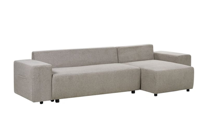 Dysis Hjørnesovesofa 3-personers - Brun/Sort - Møbler - Sofaer - Sovesofaer