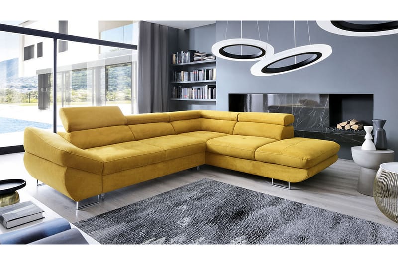 Fabio Sovesofa med diva 280x235x88 cm - Møbler - Sofaer - Sovesofaer