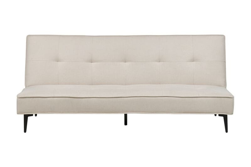 Faizal Sovesofa 3-personers - Beige/Sort - Møbler - Sofaer - Sovesofaer