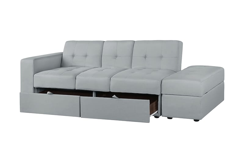 Falster sovesofa 210 cm - Grå - Møbler - Sofaer - Sovesofaer