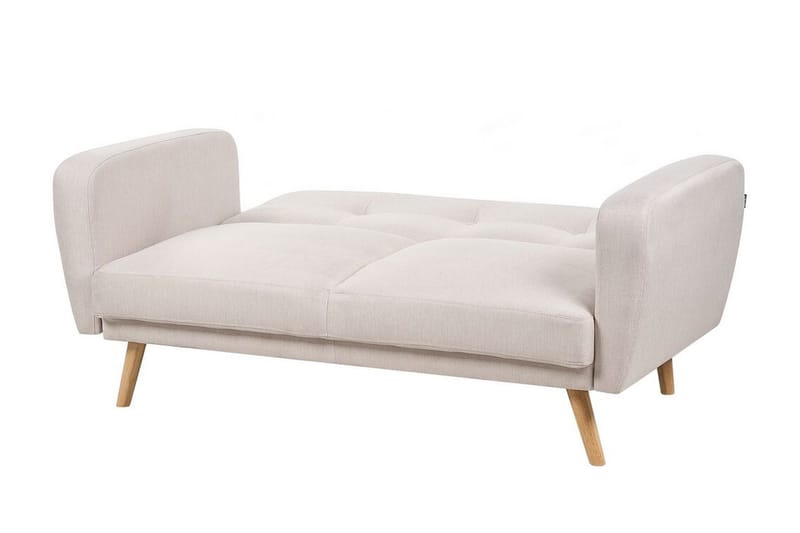 Feliks Sovesofa 2-personers - Beige/Lyst træ - Møbler - Sofaer - Sovesofaer