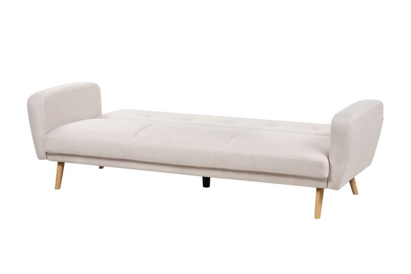 Feliks Sovesofa 3-personers - Beige/Lyst træ - Møbler - Sofaer - Sovesofaer