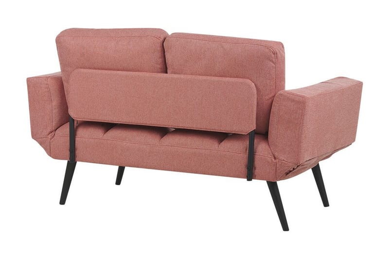 Ferrel Sovesofa 2-personers - Rosa/Sort - Møbler - Sofaer - Sovesofaer