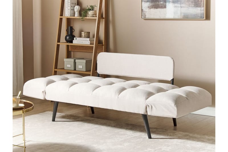 Ferrel Sovesofa 2-personers - Beige/Sort - Møbler - Sofaer - Sovesofaer