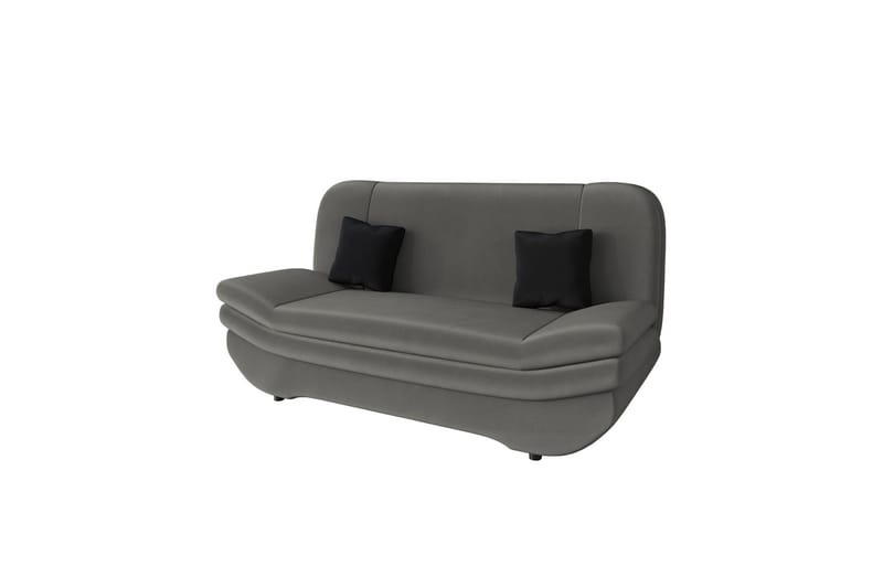 Figurelle Sovesofa 2-personers - Grå/Sort - Møbler - Sofaer - Sovesofaer