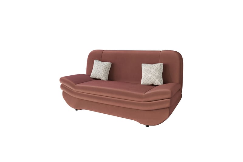 Figurelle Sovesofa 2-personers - Rosa/Beige - Møbler - Sofaer - Sovesofaer