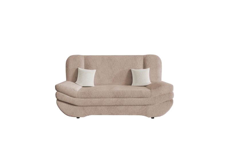 Figurelle Sovesofa 2-personers - Rosa/Beige - Møbler - Sofaer - Sovesofaer