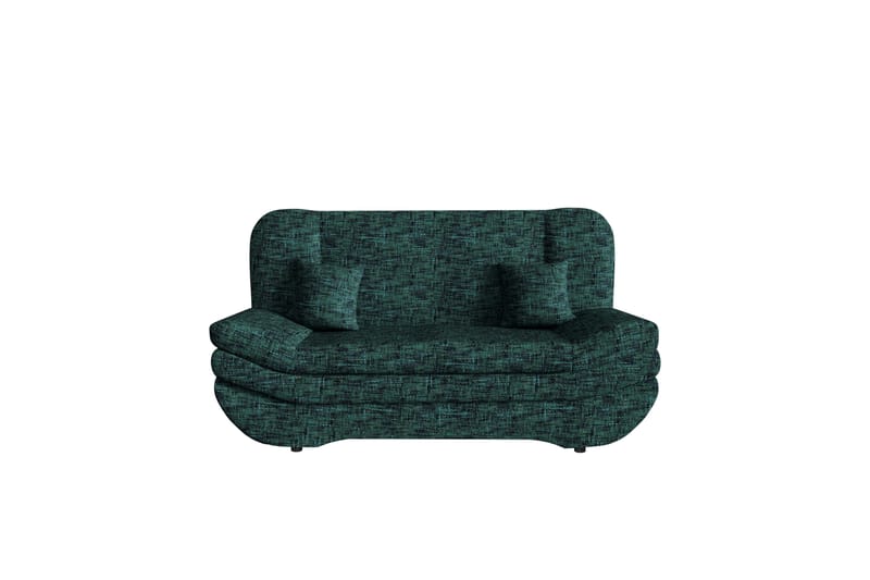 Figurelle Sovesofa 2-personers - Grøn - Møbler - Sofaer - Sovesofaer