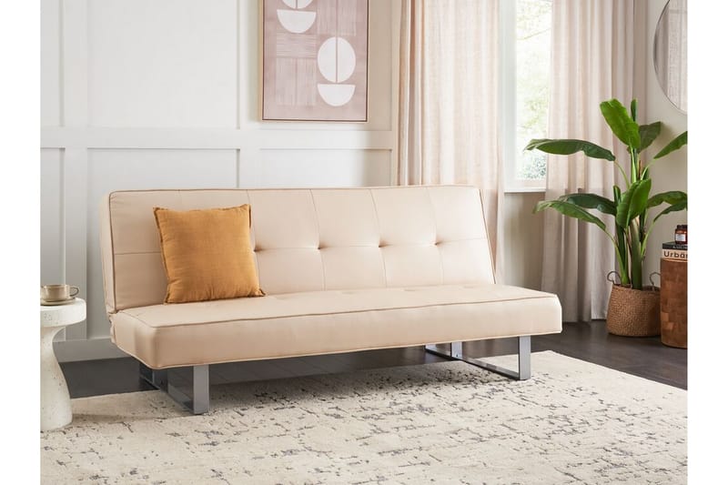 Filipov Sovesofa 3-personers - Beige - Møbler - Sofaer - Sovesofaer