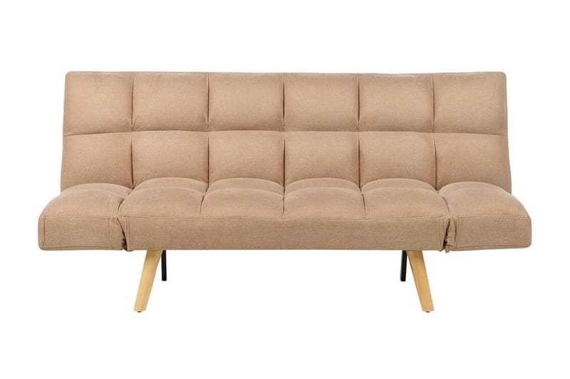 Fiora Sovesofa 3-personers - Brun/Lyst træ - Møbler - Sofaer - Sovesofaer