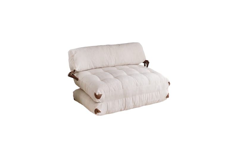 Fold Teddy Sovesofa Hvid - Hvid - Møbler - Sofaer - Sovesofaer