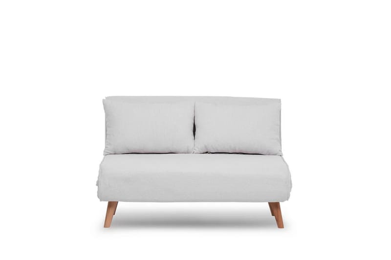 Folde Teddy Sovesofa 2-sæder Cream - Cream - Møbler - Sofaer - Sovesofaer