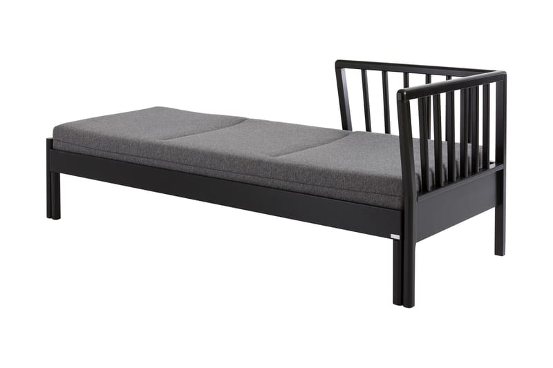 Franz Sovesofa Stel 190 cm Sort - Møbler - Sofaer - Sovesofaer