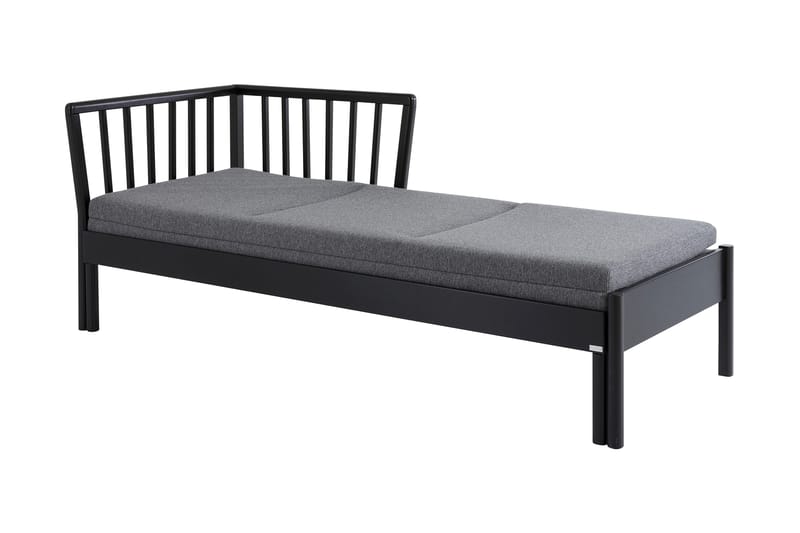 Franz Sovesofa Stel 190 cm Sort - Møbler - Sofaer - Sovesofaer