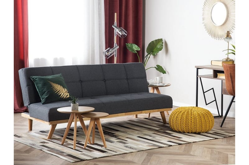 Froya sovesofa 183 cm - Grå - Møbler - Sofaer - Sovesofaer