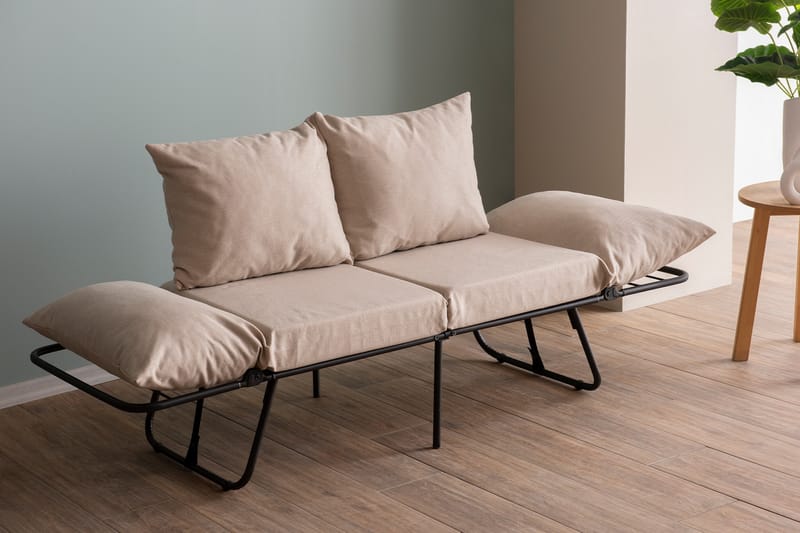 Giancarlo Sovesofa 2-personers - Creme - Møbler - Sofaer - Sovesofaer