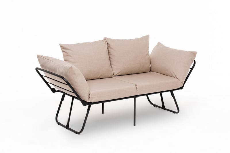 Giancarlo Sovesofa 2-personers - Creme - Møbler - Sofaer - Sovesofaer