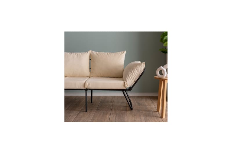 Giancarlo Sovesofa 2-personers - Creme - Møbler - Sofaer - Sovesofaer