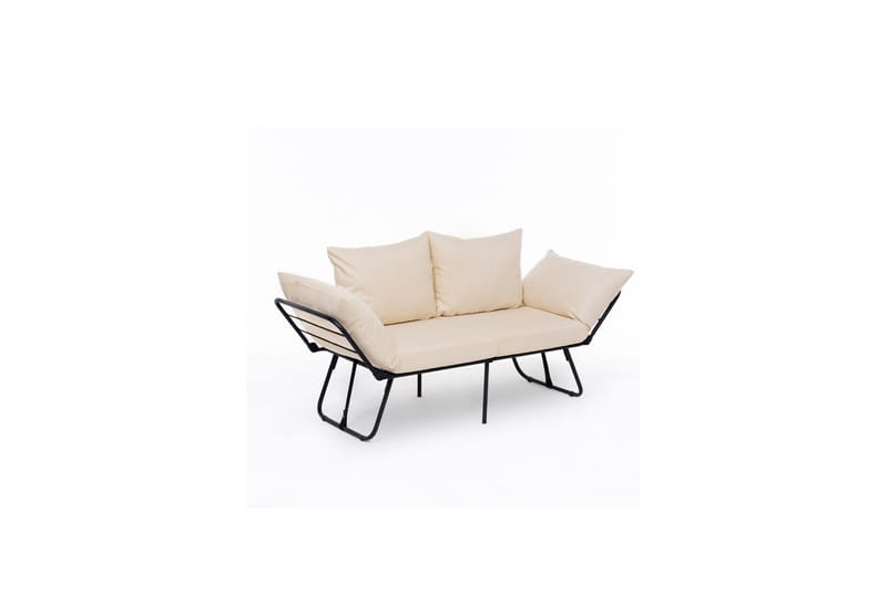 Giancarlo Sovesofa 2-personers - Creme - Møbler - Sofaer - Sovesofaer