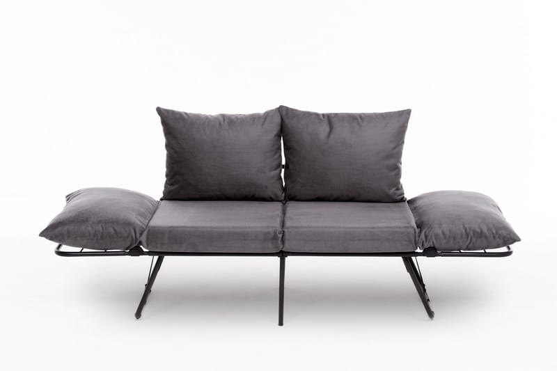 Giancarlo Sovesofa 2-personers - Grå - Møbler - Sofaer - Sovesofaer