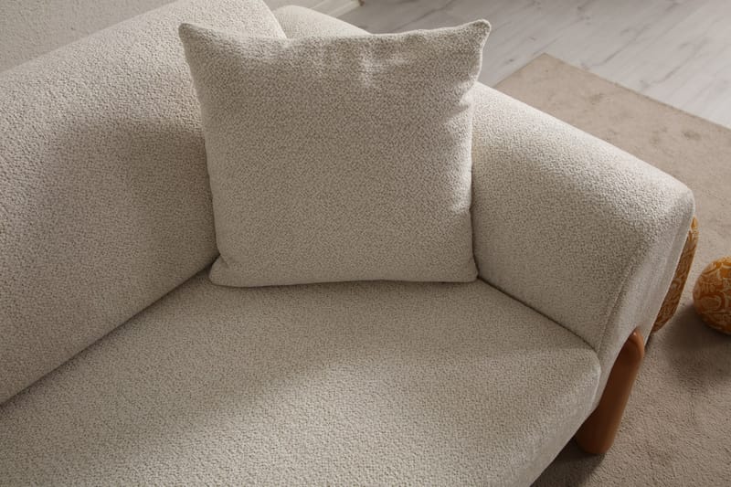 Godiva Sovesofa 3-personers - Creme - Møbler - Sofaer - Sovesofaer