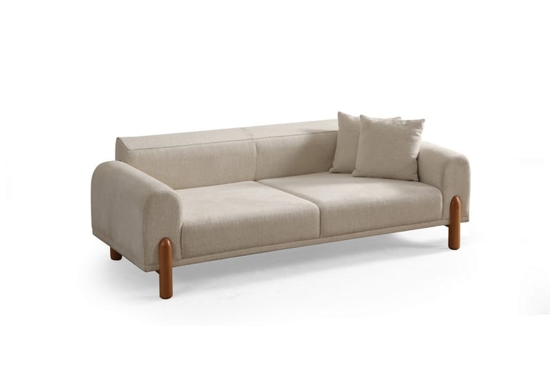 Godiva Sovesofa 3-personers - Creme - Møbler - Sofaer - Sovesofaer