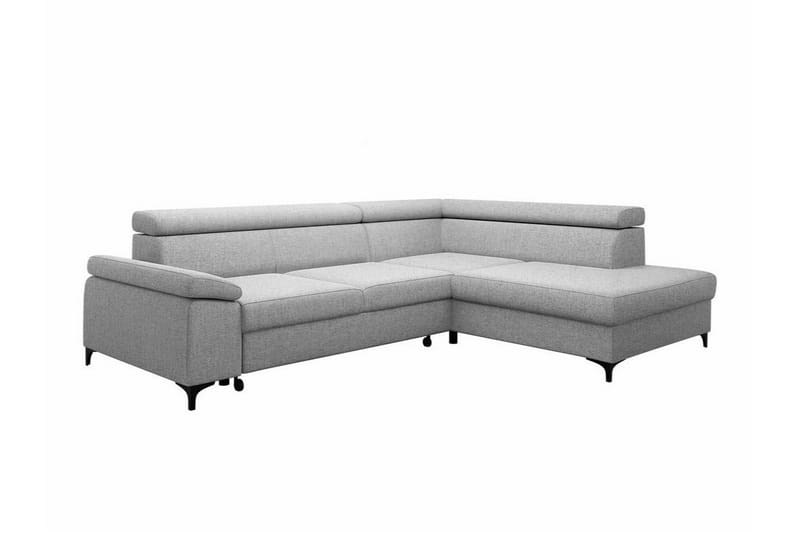 Graystone 3-pers. Hjørnesovesofa - Lysegrå - Møbler - Sofaer - Sovesofaer