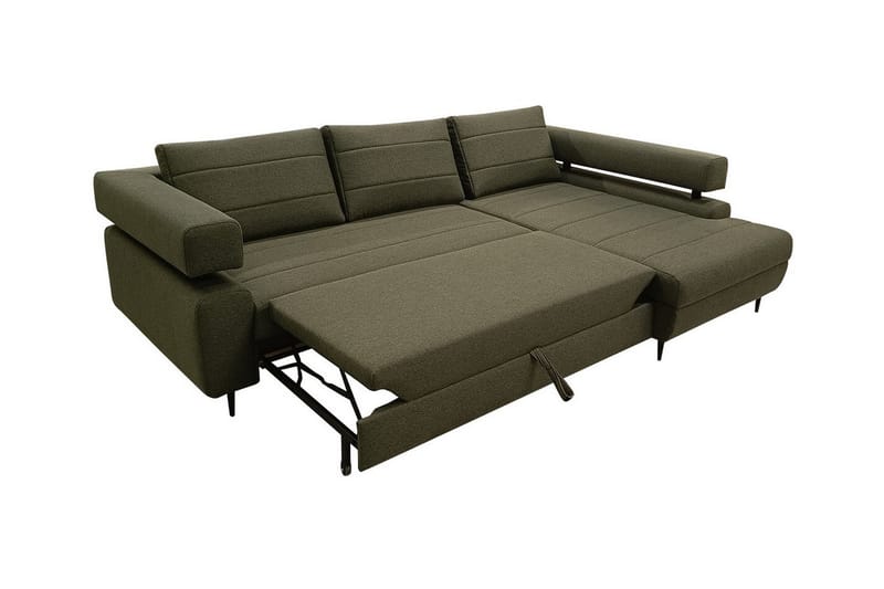 Graystone 3-pers. Hjørnesovesofa - Lysebrun - Møbler - Sofaer - Sovesofaer