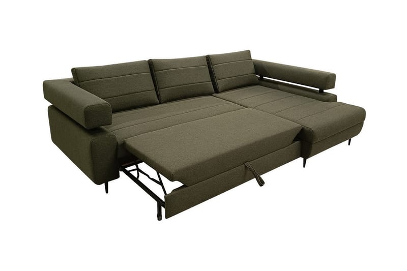 Graystone 3-pers. Hjørnesovesofa - Brun - Møbler - Sofaer - Sovesofaer