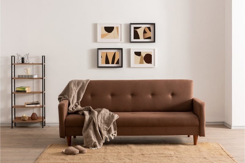 Hiko Sovesofa - Brun - Møbler - Sofaer - Sovesofaer