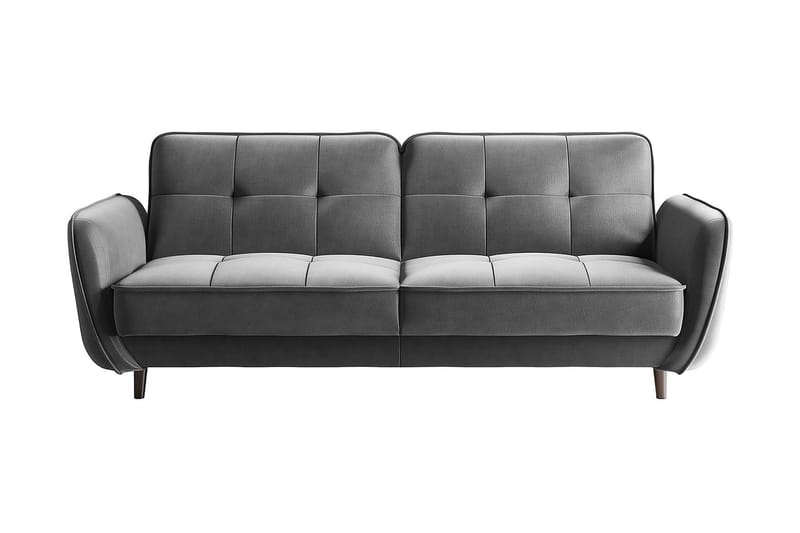 Katsuya Sovesofa 3-Pers. - Grå - Møbler - Sofaer - Sovesofaer