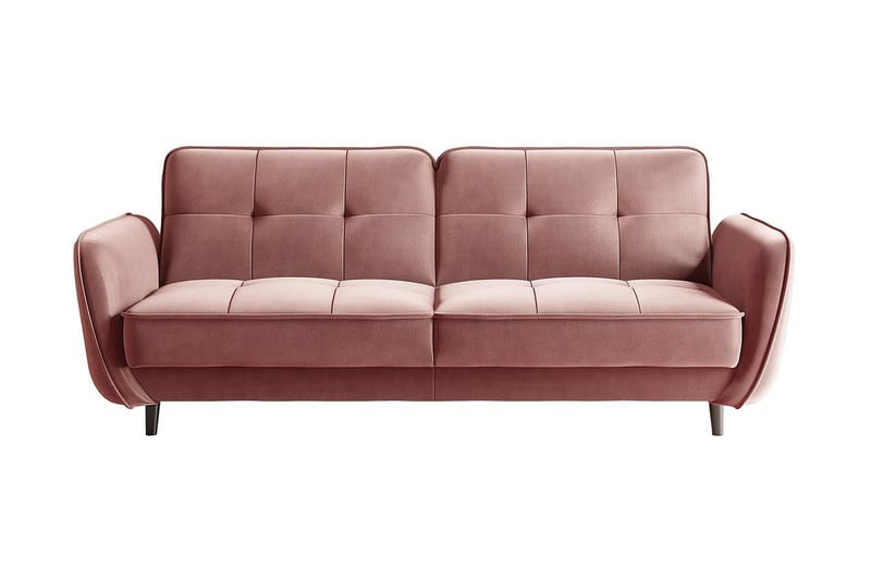 Katsuya Sovesofa 3-Pers. - Lyserød - Møbler - Sofaer - Sovesofaer