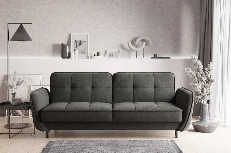 Katsuya Sovesofa 3-Pers. - Mørkegrå - Møbler - Sofaer - Sovesofaer