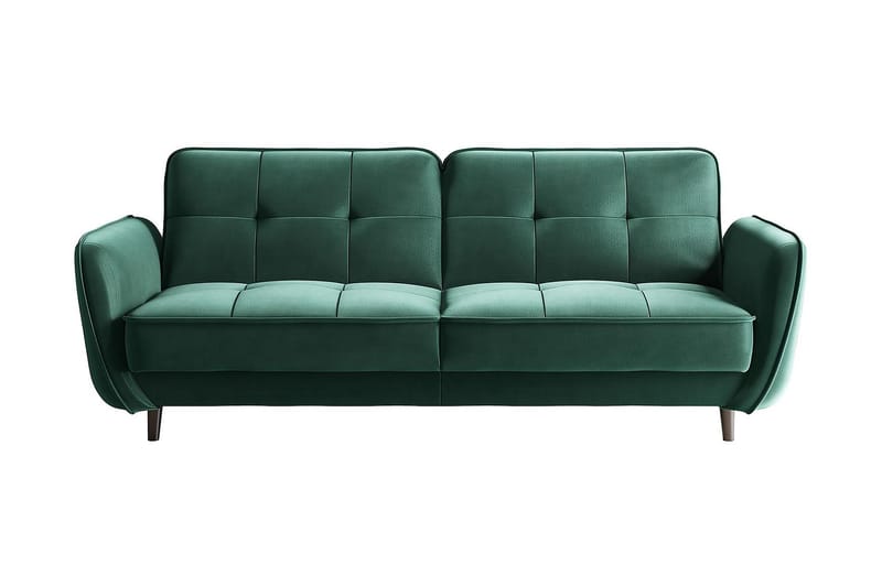 Katsuya Sovesofa 3-Pers. - Mørkegrøn - Møbler - Sofaer - Sovesofaer