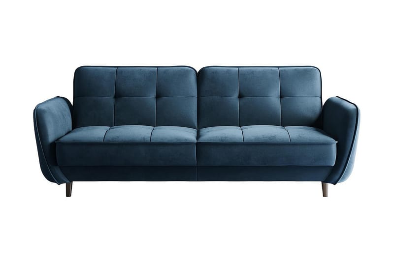 Katsuya Sovesofa 3-Pers. - Mørkeblå - Møbler - Sofaer - Sovesofaer