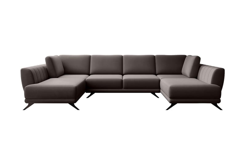 Katun Sovesofa Dobbelt chaiselong - Brun - Møbler - Sofaer - Sovesofaer