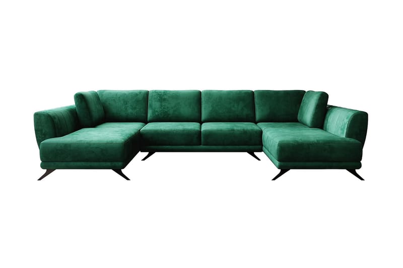 Katun Sovesofa Dobbelt chaiselong - Grøn - Sovesofaer - Lædersofaer - Velour sofaer