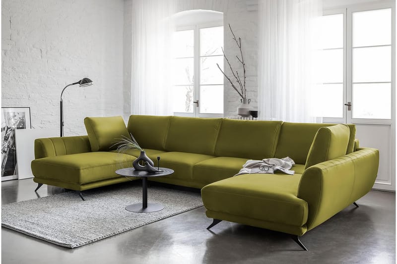 Katun Sovesofa Dobbelt chaiselong - Limegrøn - Møbler - Sofaer - Sovesofaer