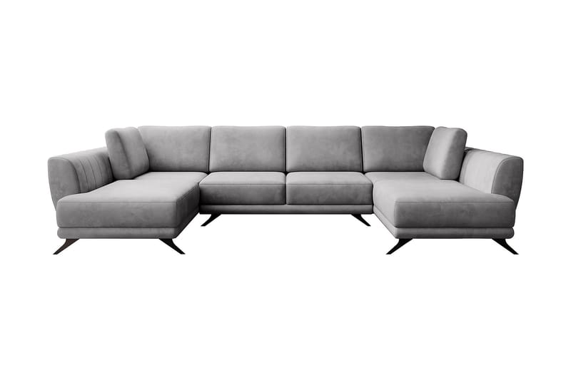 Katun Sovesofa Dobbelt chaiselong - Lysegrå - Møbler - Sofaer - Sovesofaer