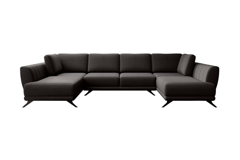 Katun Sovesofa Dobbelt chaiselong - Mørkebrun - Møbler - Sofaer - Sovesofaer