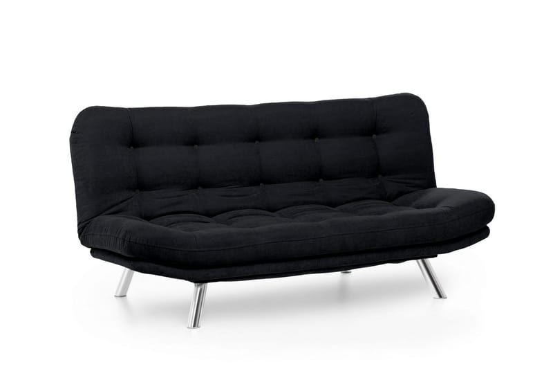 Kingaroy Sovesofa 3-personers 200x104 cm - Sort - Møbler - Sofaer - Sovesofaer