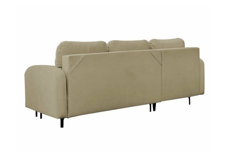 Knocklong 3-personers Hjørnesovesofa - Beige - Møbler - Sofaer - Sovesofaer